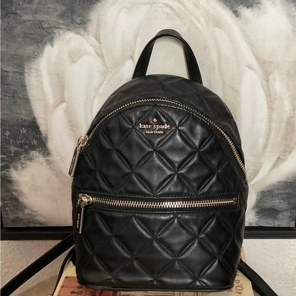 Kate Spade Natalia Mini Convertible Backpack EUC Dark Academia,Preppy - Picture 1 of 8